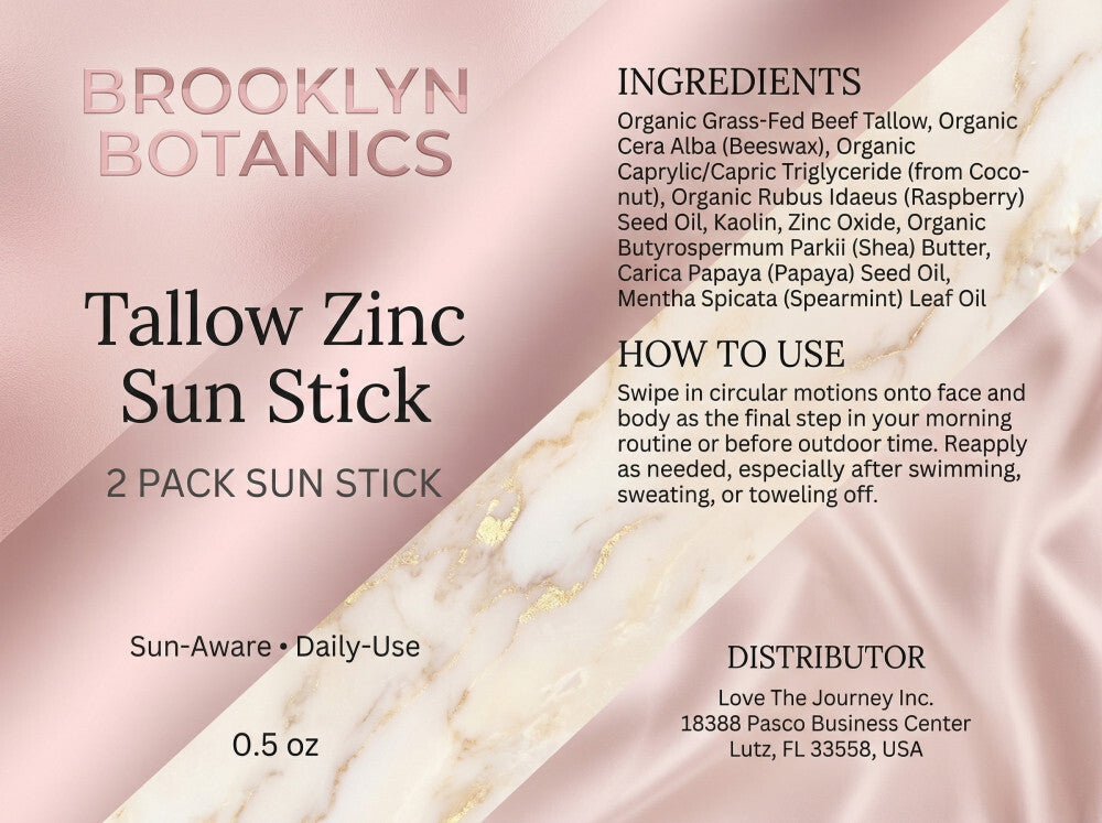 Tallow Zinc Sun Stick (2 Pack)