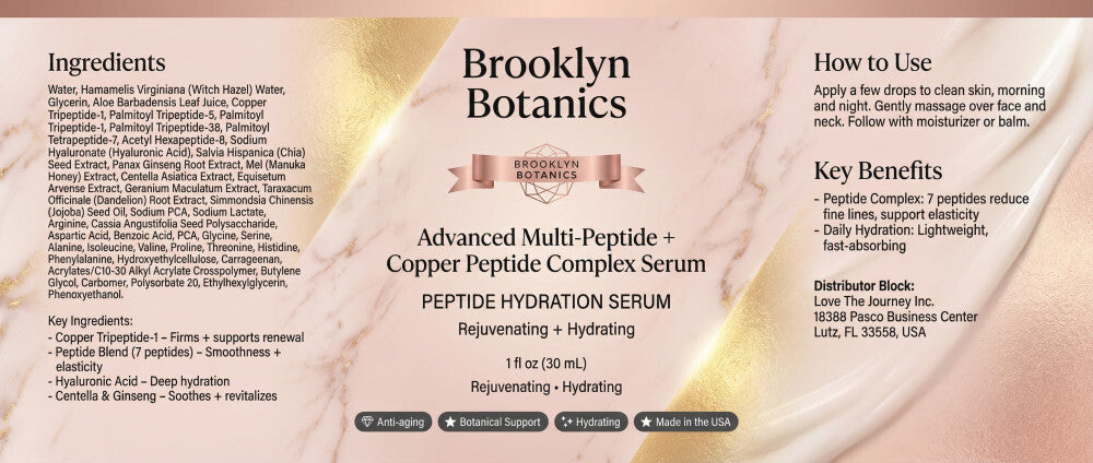 Advanced Multi-Peptide + Copper Peptide Complex Serum