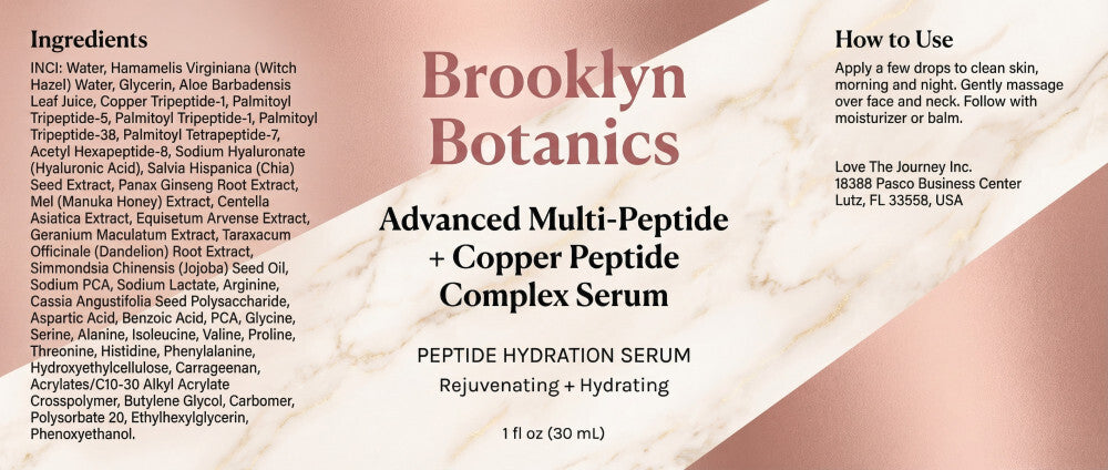 Advanced Multi-Peptide + Copper Peptide Complex Serum