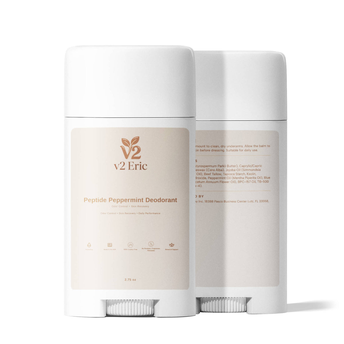 Peptide Peppermint Deodorant