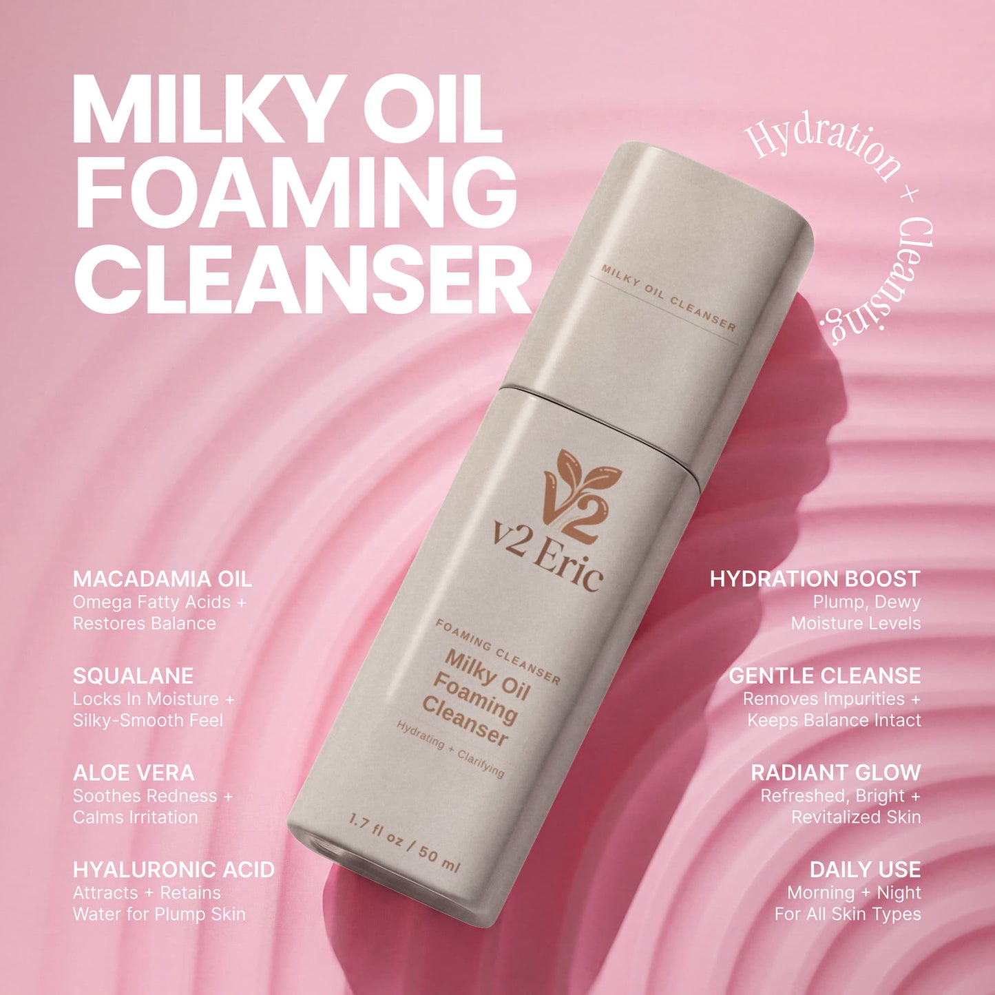 Milky Oil Foaming Cleanser