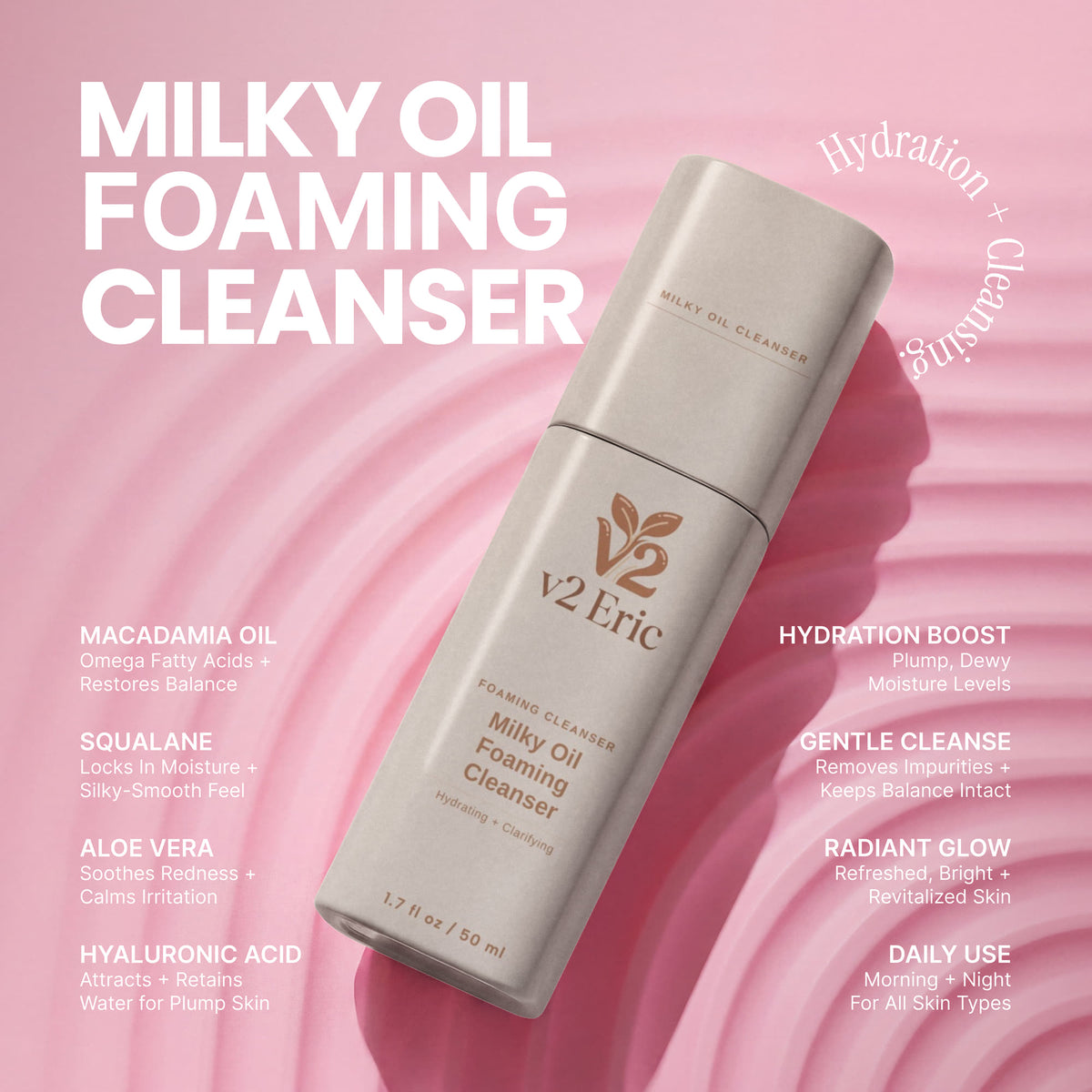 Milky Oil Foaming Cleanser