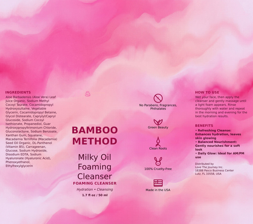 Milky Oil Foaming Cleanser