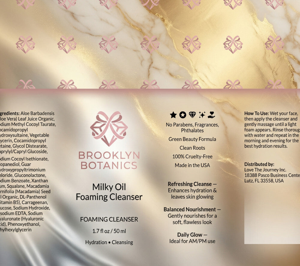 Milky Oil Foaming Cleanser