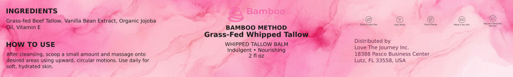 Grass-Fed Whipped Tallow