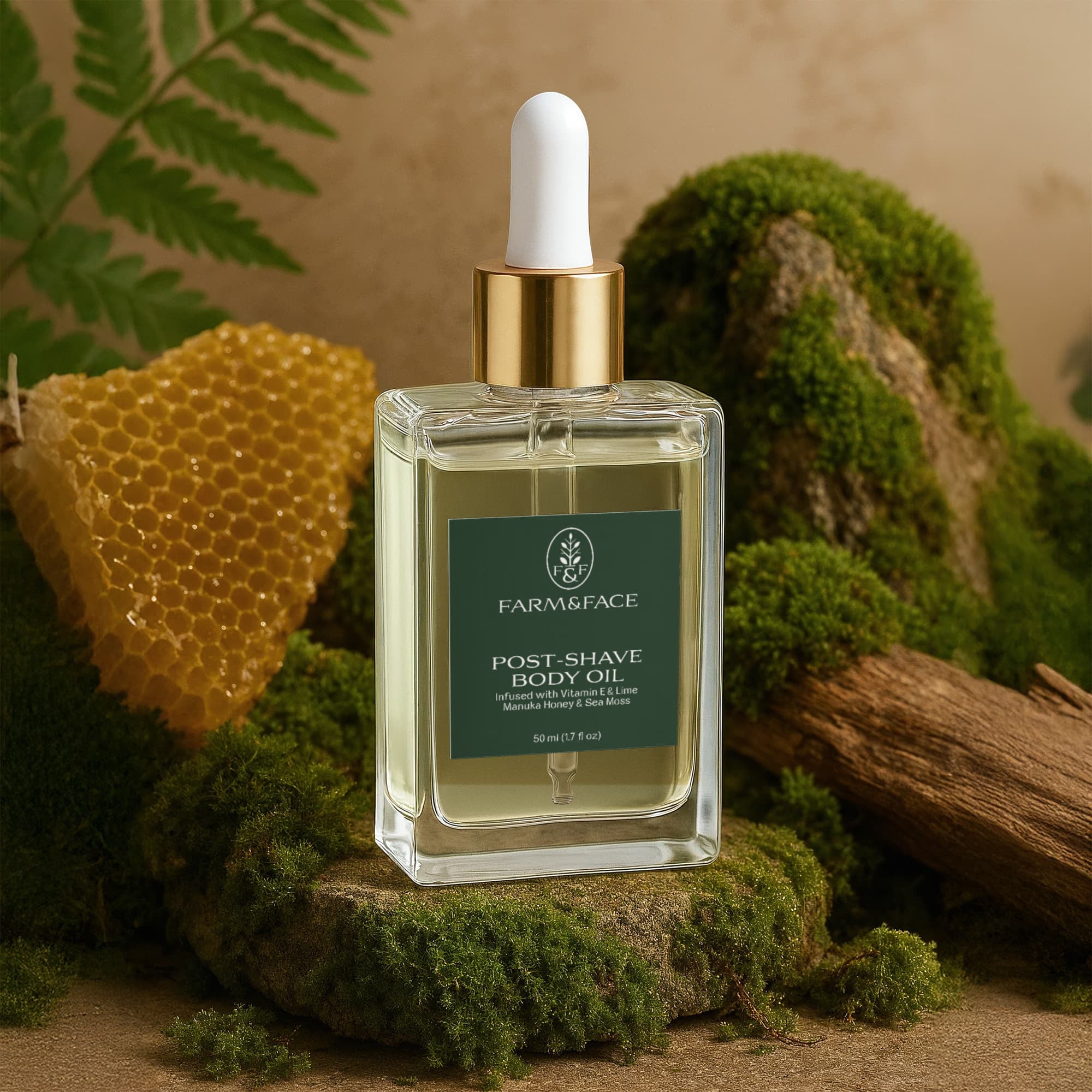 Manuka Honey Sea Moss Post-Shave Oil